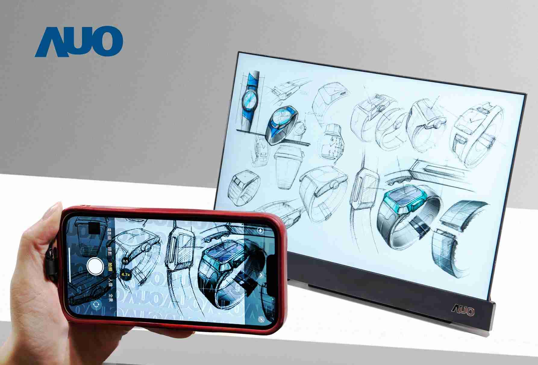 2121非凡16吋防窥显示器，，，，采用人眼无法察觉、、相机拍摄时才显现的隐藏式水印技术，，，未来可结合AI镜头侦测周围环境，，实时开启或关闭水印，，，，大幅提升在公共场域使用显示器的安全性